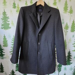 Braveman Tailored Wool Blend Coat.